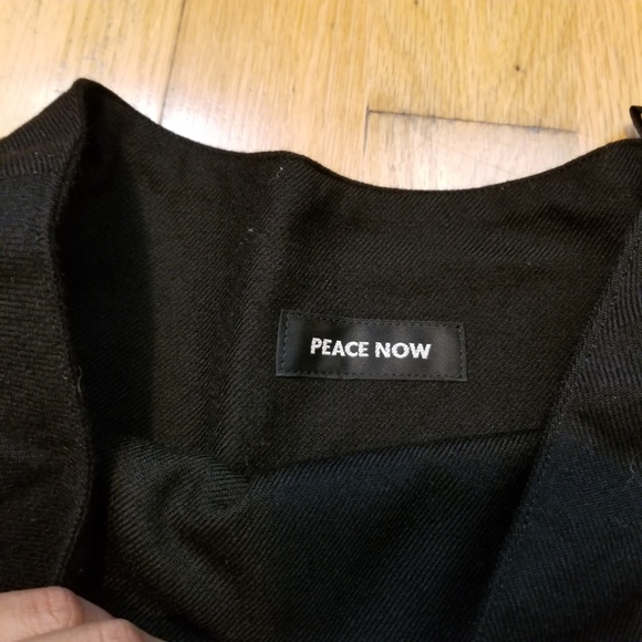 BPN Asymmetrical Batwing Zipper V-kei Lolita Skirt - Picture 2 of 4